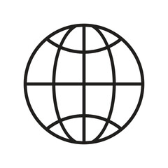 Line Out Flat Icon With Circle and Without Circle.