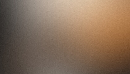 Grainy texture is creating a gradient background blending from black to gold