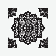 Ornamental Geometric luxury mandala pattern vector design