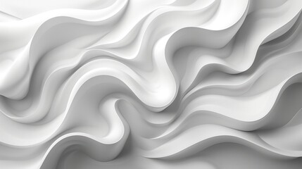 Fototapeta premium Abstract white background with geometric shapes and shadows for design, banner, or presentation. Vector illustration. 