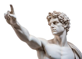 PNG Greek sculpture david hand waving person statue adult.