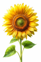 Obraz premium digital painting look awesome sunflower
