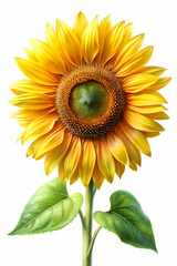 Obraz premium digital painting look awesome sunflower