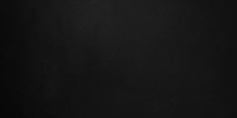 dark wall, black background, Close up of clean school horizontal chalkboard. Vector grungy texture with chalk rubbed out on black background, black leather, Dark gray background backdrop studio, wall.