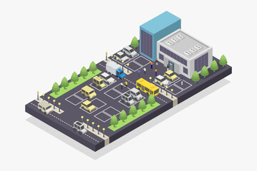 Isometric City Store