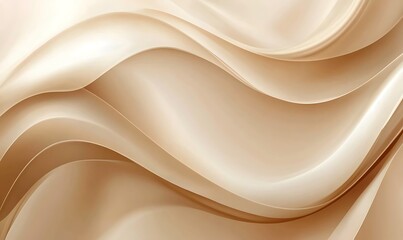 Obraz premium Abstract White and Gold Textile Transparent Fabric, soft Light Background 