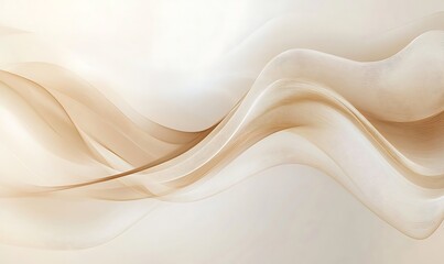 Abstract White and Gold Textile Transparent Fabric, soft Light Background 
