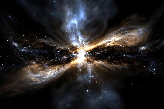 Primordial creation: universe begins with Big Bang, extraordinary moment of immense energy, igniting formation of everything in existence, from galaxies to fundamental forces that shape reality.