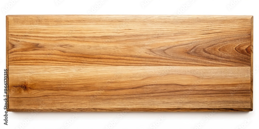 Poster closeup of a natural solid hardwood plank