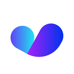 heart logo vector eps illustration 