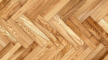 seamless light oak wood parquet flooring texture showcasing intricate geometric patterns and warm honey tones highresolution closeup emphasizes natural grain variations