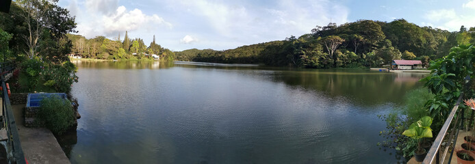 Panoramic view of the lagoon in Cerro
Azul Panama