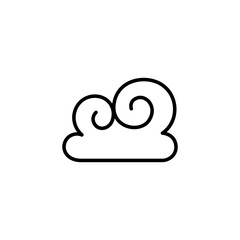 Abstract Cloud , Chinese Cloud , Curl cloud ,Decoration cloud, cloud icon