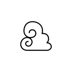 Abstract Cloud , Chinese Cloud , Curl cloud ,Decoration cloud, cloud icon