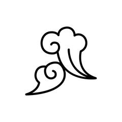 Cloud icon chinese style