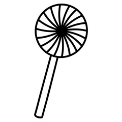 Lollipop Outline