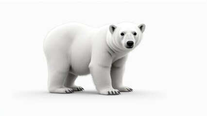 Majestic Polar Bear in Natural Habitat