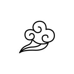 Abstract Cloud , Chinese Cloud , Curl cloud ,Decoration cloud, cloud icon