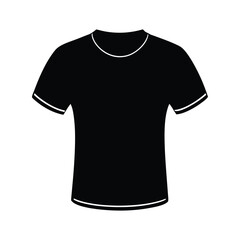 free vector black tshirt template design 