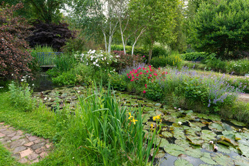 Jardin Van Beek, Saint Paul, Oise, 60, France