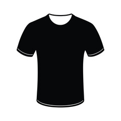 free vector black tshirt template design 