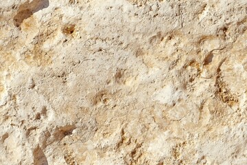 Obraz premium Textured surface resembling natural stone or earth, featuring light beige and cream tones with rough, uneven patterns.