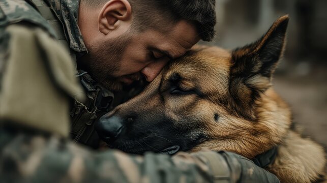 Soldier With Dog Immagini - Sfoglia 26,399 foto, vettoriali e video Stock |  Adobe Stock