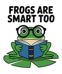 Frogs Are Smart Too | Cute Frog  Cartoon