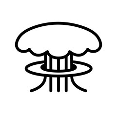 Nuclear bomb icon
