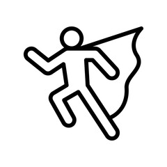 Superhero icon