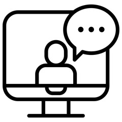 Video call icon