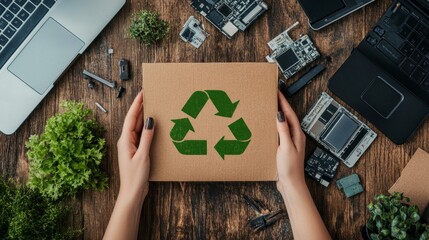 Eco-champions promote electronic waste recycling through community initiatives in urban settings