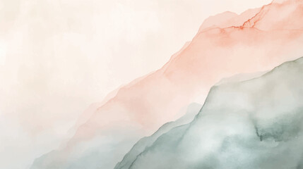 Abstract watercolor textured background. Hand drawn vector texture. Brush stroked painting pastel color watercolour. Aesthetic watercolor