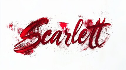 Obraz premium Personalized postcard perfect for decor created in Brush Calligraphy.