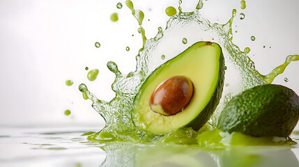 Avocado, a fruit full of protein and helps reduce blood pressure