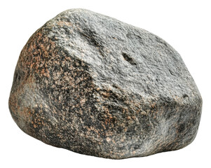 PNG Granite boulder on a smooth surface