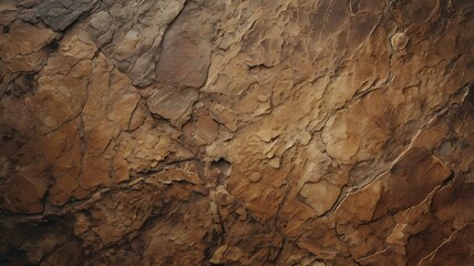 A unique and diverse stone brown texture background, with a mix of smooth, glossy areas and rough, rock-like surface.