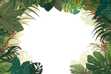 Naklejka premium PNG Rainforest vegetation outdoors woodland.