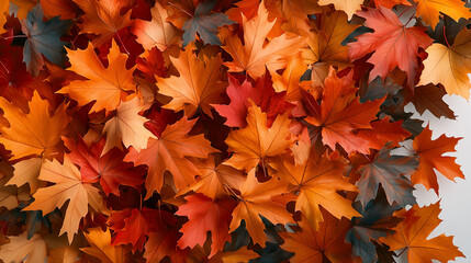 Vibrant Autumn Leaves: A Tapestry of Fall Colors