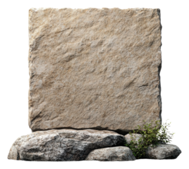 PNG Stone monument in a serene outdoor setting