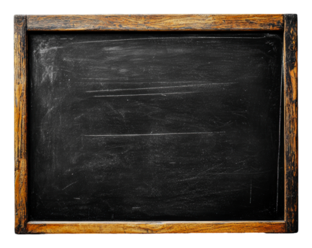PNG Empty chalkboard awaiting new lessons in classroom