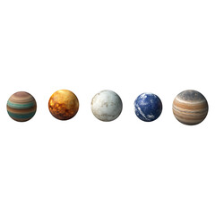 Solar system planets png