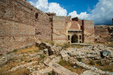 Istanbul gate with archaeological value in Iznik, Turkey.