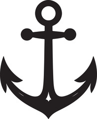 anchor on white background