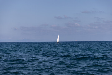 sailboat on the sea