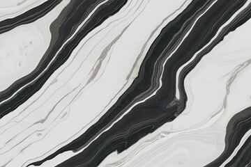 Obraz premium Contemporary White and Anthracite Marble Texture Background for Minimalist Design