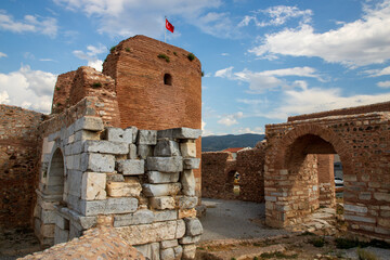 Yenisehir gate with archaeological value in Iznik, Turkey. © Caner