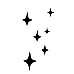 Clean Shining Sparkle Icon 