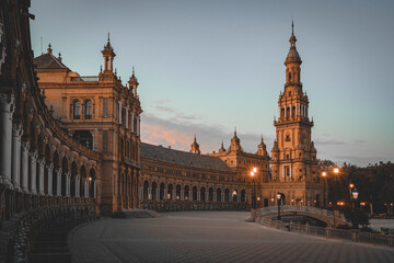 Plaza Espana, Sevilla, Spain.