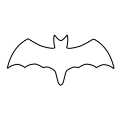 Bat Outline Vector 
